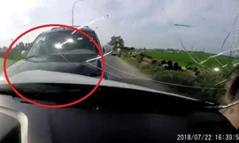 Tài xế ô tô say xỉn gây tai nạn liên hoàn trên quốc lộ