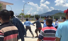 Tài xế đập phá, đánh nhân viên trạm BOT ở Khánh Hòa