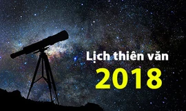 Những sự kiện thiên văn đáng chú ý nhất năm 2018
