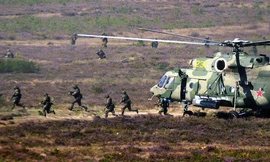 Nga bắt đầu cuộc tập trận quân sự lớn chưa từng có