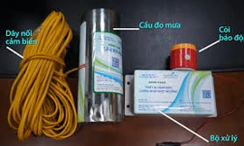 Người Việt chế tạo thiết bị cảnh báo lũ quét giá một triệu đồng