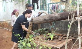 Giếng nước nóng bất thường hơn 60 độ C