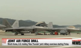 Mỹ-Hàn huy động 100 chiến đấu cơ tập trận Thần Sấm
