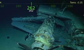 Nhìn gần xác tàu sân bay Mỹ USS Lexington ở độ sâu 3000 m