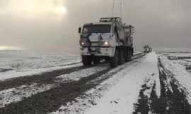 Hệ thống tên lửa - pháo phòng không Pantsir-S2 diễn tập bắn đạn thật