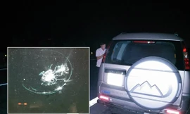 Kẻ ném đá hàng loạt ô tô trên cao tốc Hà Nội - Thái Nguyên