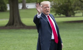 Tổng thống Mỹ Donald Trump. Ảnh: AP