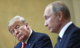 Tổng thống Mỹ Donald Trump và Tổng thống Nga Vladimir Putin. Ảnh: Tass