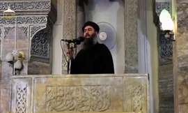 Abu Bakr al-Baghdadi. Ảnh: Reuters