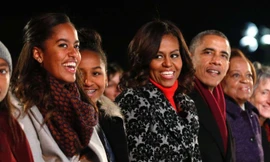 Hai người con gái của vợ chồng cựu Tổng thống Obama đều chào đời bằng phương pháp thụ tinh trong ống nghiệm. Ảnh: Reuters