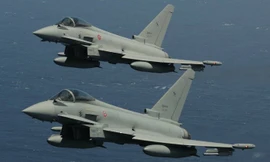Chiến đấu cơ Eurofighter. Ảnh: Twitter