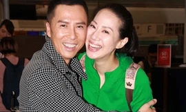 Nam diễn viên Chân Tử Đan (52 tuổi) và vợ - Uông Thi Thi (34 tuổi)