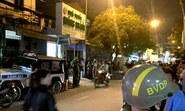 Tiệm thuốc nơi xảy ra vụ việc. Ảnh: Lê Trai.