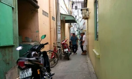 Nơi phát hiện sự việc người đàn ông treo cổ.