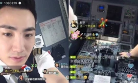 Phi công mất việc vì... tường thuật trực tiếp cảnh lái máy bay