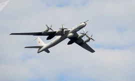 Máy bay Tu-142. Ảnh: Sputnik