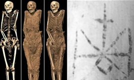 Bí ẩn những hình xăm ngàn năm trên xác ướp Ai Cập 