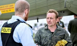 Peter Madsen bị cảnh sát bắt ngày 11/8/2017. Ảnh: AFP.