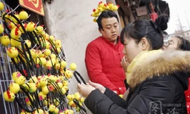 Tết Đinh Dậu, giới trẻ sốt... cặp tóc hình gà