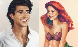 Họa sĩ trẻ vẽ hoàng tử, công chúa Disney đẹp hút hồn