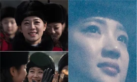 Dung nhan yêu kiều của ‘binh đoàn sắc đẹp’ Triều Tiên vừa đến Hàn Quốc