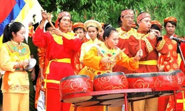 Biểu diễn võ nhạc Tây Sơn. Ảnh: Sài Gòn giải phóng