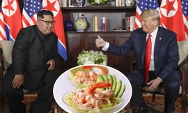 Tiết lộ thực đơn tiệc trưa của hai ông Donald Trump - Kim Jong-un