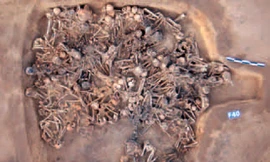 Phát hiện 97 hài cốt bị nhồi nhét trong nhà cổ nghìn tuổi