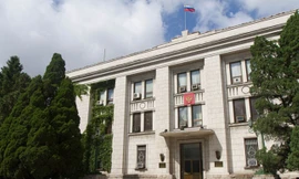 Đại sứ quán Nga tại Bình Nhưỡng (Triều Tiên). Ảnh: RT