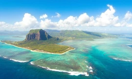 Hòn đảo du lịch Mauritius.