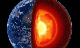 Hình ảnh cắt lớp của Trái đất