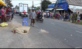 Hiện trường vụ tai nạn