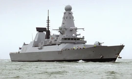 Tàu HMS Duncan. Ảnh: AP