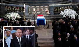 Ông Putin, ông Clinton đến Pháp viếng cố Tổng thống Jacques Chirac