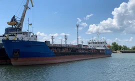 Tàu dầu Nika Spirit. Ảnh: Reuters