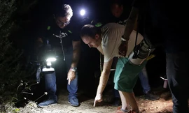 Địa điểm nơi nghi phạm Younes Abouyaaquob bị cảnh sát bắn chết. Ảnh: AP