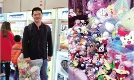 Xuất hiện ‘thánh gắp thú bông’ bách phát bách trúng