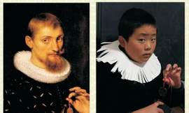 Dùng áo choàng, khăn tắm để ‘cosplay’ những bức họa bất hủ