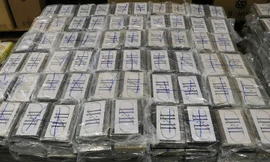 4,5 tấn ma túy được chia thành 4.200 gói nhỏ.