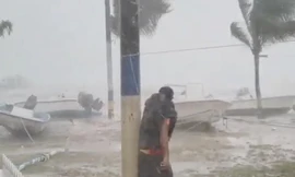 Bão 'quái vật' Dorian đoạt mạng 5 người trên quần đảo Bahamas