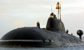 Tàu ngầm Shchuka-B của Nga. Ảnh: AFP