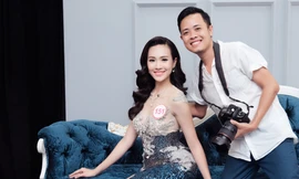 Mê mẩn ngắm người đẹp HHVN khoe dáng với váy dạ hội