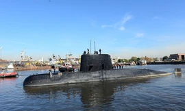 Tàu ngầm ARA San Juan. Ảnh: Reuters