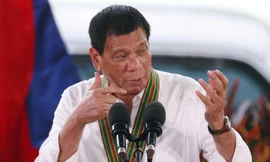 Tổng thống Philippines Rodrigo Duterte. Ảnh: AP
