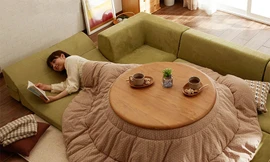 Chiếc giường '3 trong 1' cho ngày đông lười biếng