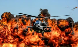 Trực thăng tấn công AH-64D Apache. Ảnh: Reuters
