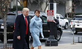 Trang phục 'Ngày Nhậm chức' của Melania Trump được khen nức nở