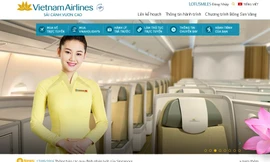 Website của Vietnam Airlines