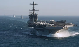 Nhóm tàu sân bay USS Harry S. Truman. Ảnh: Hải quân Mỹ