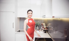 Người đẹp HHVN hóa quý cô thành đạt trong căn hộ 5 sao